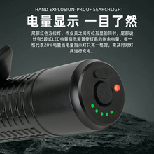 WT9P海洋王7103手提式工业防爆探照灯户外远射高亮强光手电筒可充
