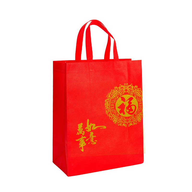 Bolsa de licor no tejido hecha a medida botella única Fu Zi bolsas de cigarrillos personalizadas rojas bolsas de regalo de té lote