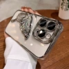 [Space Silver] Flail Sand Butterfly ★ Together with a lens film ★ It is not yellow for a long time