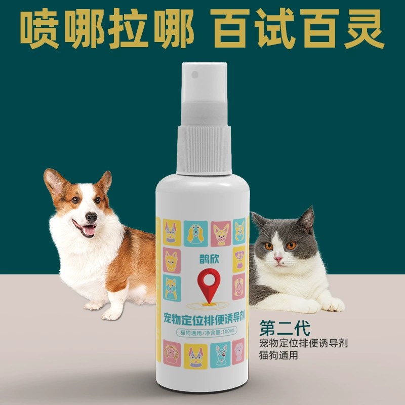 Домашнее животное собака туалет индуктор мочи фиксированной точкой дефекации агент Туалет дерьмо обучение мочи руководство поставки