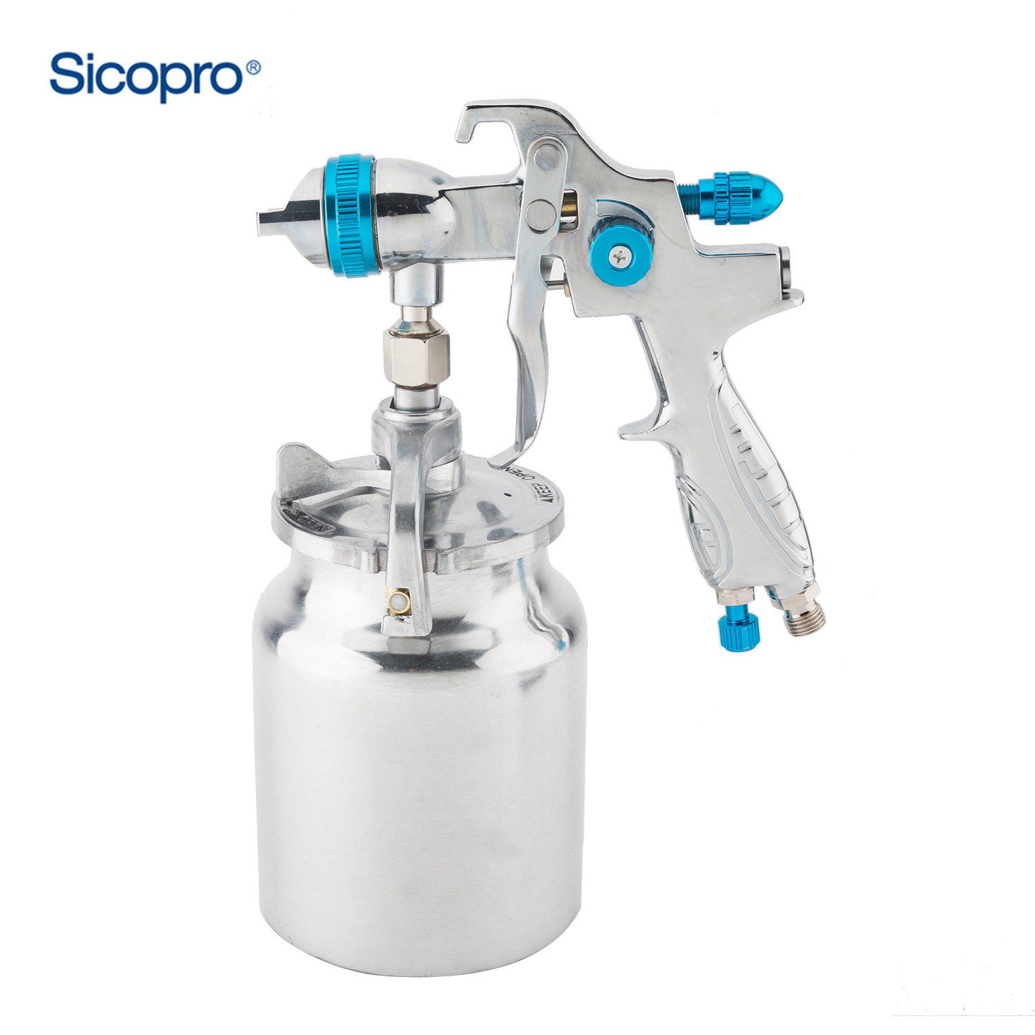 厂家批发跨境直供887下壶喷枪汽车喷枪喷漆喷枪汽车修补工具喷涂