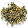 Peacock blue (gold base)