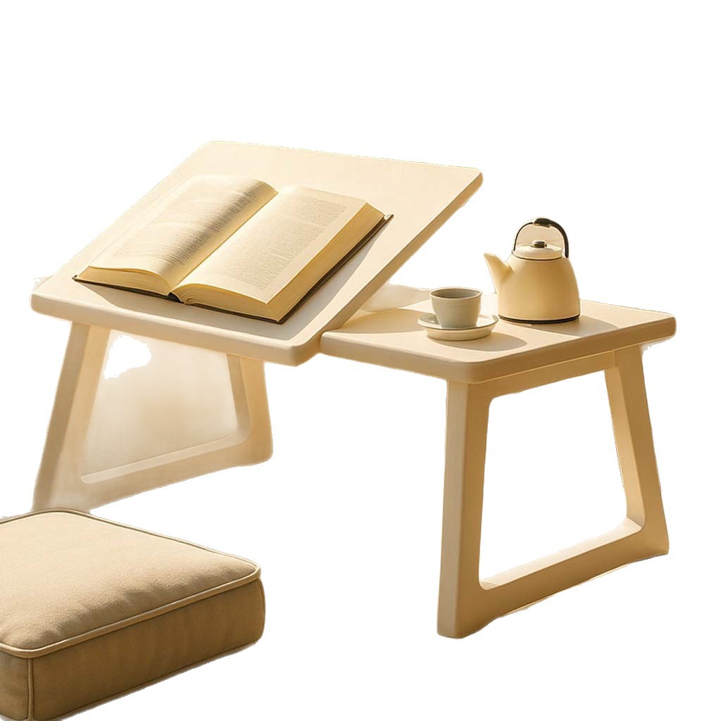 Mesa de té multifuncional tabla plegable de madera sólida tabla de ventana flotante tabla de balcón casero tabla Kang tabla simple tabla de té plegable