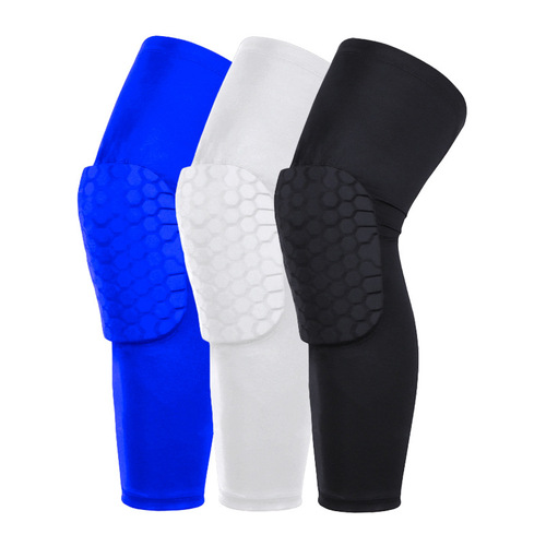 Children's knee pads honeycomb anti-collision protective gear for basketball, football, badminton, roller skating, kids' leg guards summer sweat-proof protection