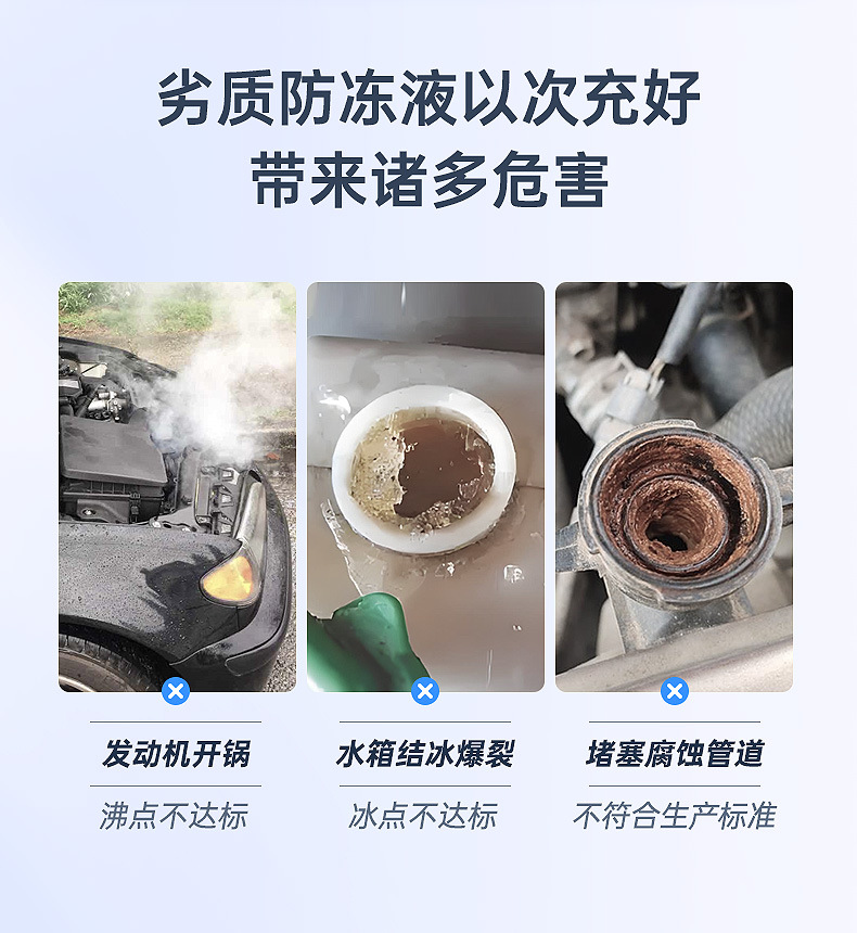 Car Servant Antifreeze 2kg Engine Water Tank Coolant Antifreeze, Anticalcification and Anti-Boiling Water Tank Treasure