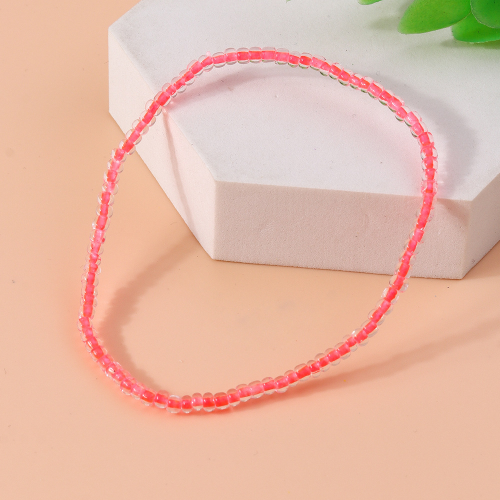4g Weight Anklet Classification 1 Piece Quantity Holiday, Daily Occasion Plastic, Resin Material Round Pattern Spring&Summer Season Women's Gender Vacation, Classic Style Style Wholesale Jewelry Vacation Classic Style Round Plastic Resin Anklet 4