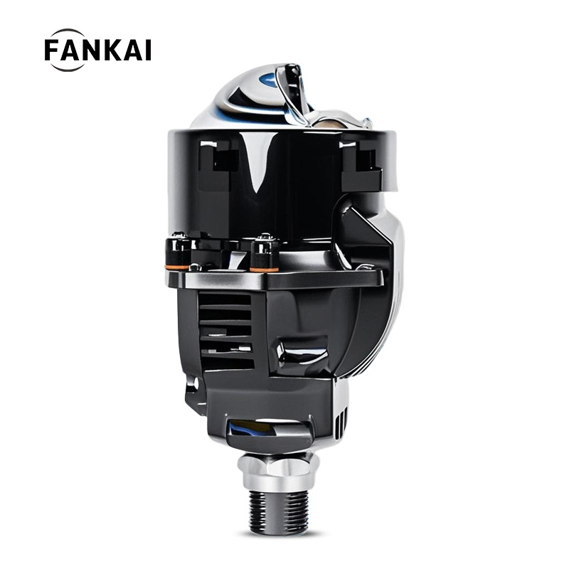 Y7 nuevos faros de coche 3 pulgadas LED bifocal lente láser de doble disparo directo tipo motocicleta no destructiva H4 H7 universal