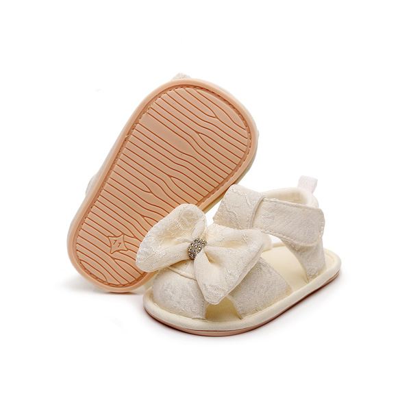 Summer non-slip children's sandals girl's with bow for early age