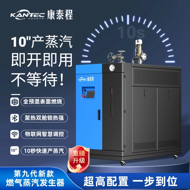 源头厂家冷凝低氮蒸汽发生器 10秒快速出蒸汽 燃气蒸汽锅炉