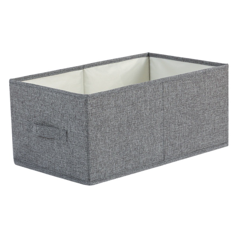 algodón y algodón caja de almacenamiento cajón armario plegable pantalones ropa interior ropa interior caja de almacenamiento plegable ahorro de espacio