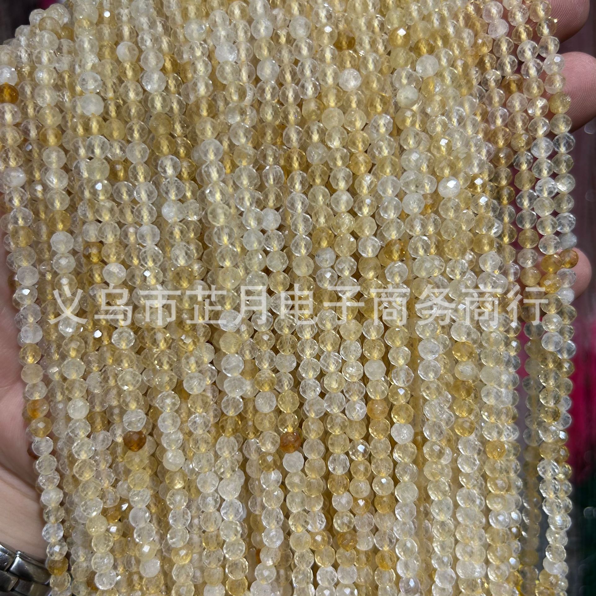 Pequeñas cuentas 2mm3mm4mm facetas todo tipo de ágata Cristal de piedra natural granos sueltos DIY joyería pulsera collar