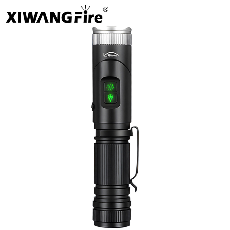 Nuevas linternas transfronterizas de luz intensa, lámpara de trabajo multifuncional portátil, lámpara de codo de carga superbrillante tipo C