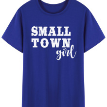 �羳�¿����QT�� һ��؛Դ SMALL TOWN��ĸӡ��T��