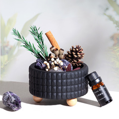 Fireless Aroma Diffuser Stone, Household Indoor High-End Fragrance Ornament Crystal Stone Aroma Gift Home Soft Decoration