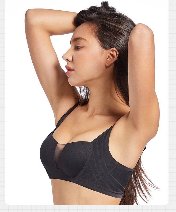 3D Velvet Ultra-Thin Jelly Bra Image