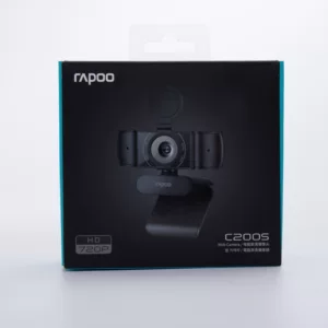 正品雷柏 C200S 高清摄像头720P 网课视频会议台式电脑外接笔记本