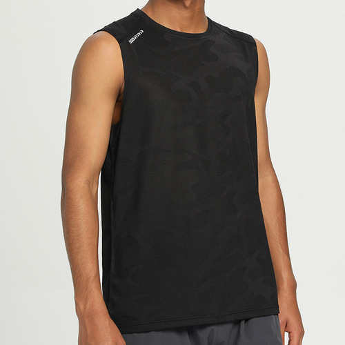 Vest men's loose sports sleeveless summer running quick-drying men's T-shirt fitness clothes basketball sweat-absorbent training clothes