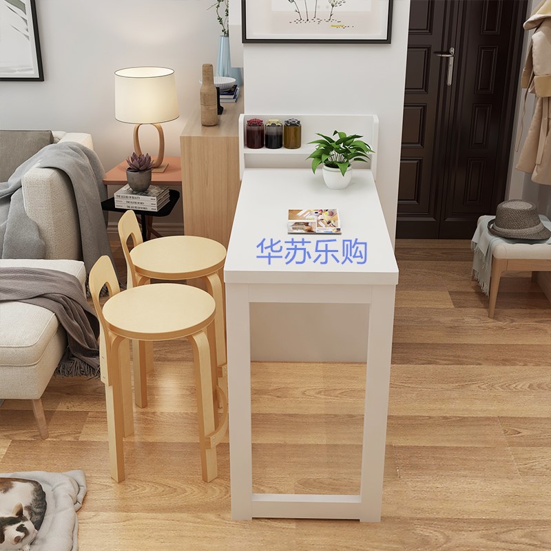Folding small apartment bar hanging wall bar wall hanging table…