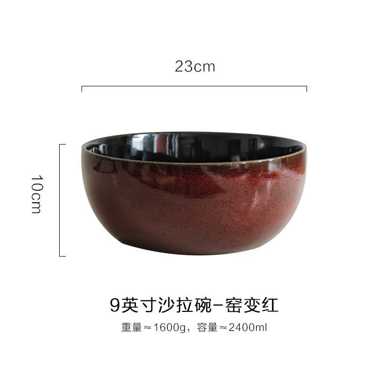 Vajilla de cerámica transfronteriza creativo tazón de ramen de frutas y verduras tazón de sopa grande vajilla personalizada tazón de ensalada vajilla para el hogar tazón