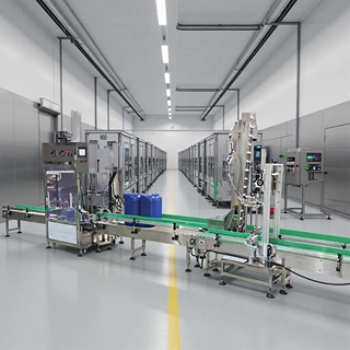 厂家定制批发称重式灌装机 设备适用25L称重灌装生产线包含旋盖机