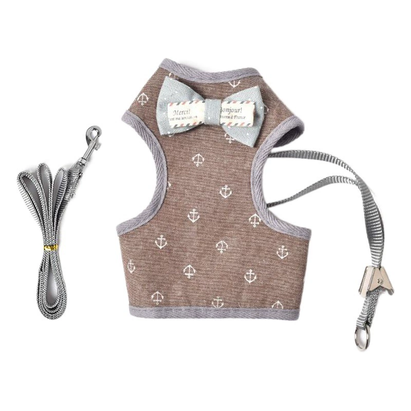 Завод прямой поводок для домашних животных кошка собака регулируемый нагрудный ремень маленькая собака товары для домашних животных артефакт для выгула собак