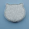 72*80*12mm cat head princess silver