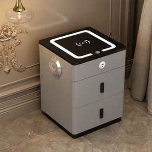 Nordic Bedroom Dressing Table Modern Simple Multi-Functional All-In-One Cabinet Dressing Table Smart Dressing Table Wireless Charging