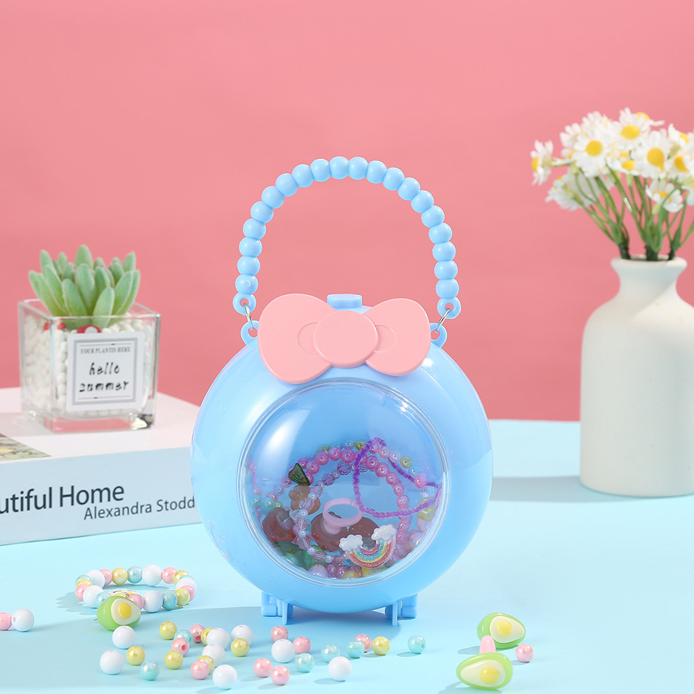 라이트 블루 토트백