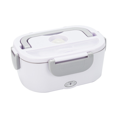Home and Car Electric Heating Insulated Heating Lunch Box, Dual-Purpose for Home and Car, Two-in-One Plastic and Stainless Steel, Plug-in Home Appliance Gift