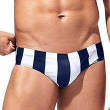 C 49641 Men's striped swim trunks ��ʿ������Ӿ��羳����