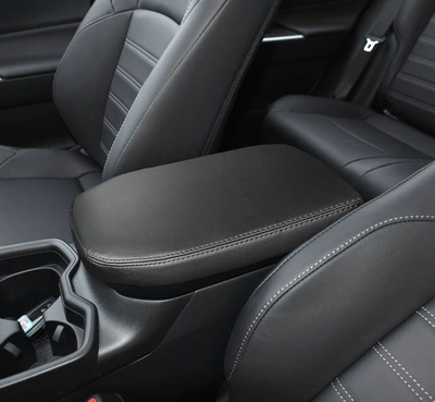 Armrest box Box Protective Cover - 2020-new-weida-black-leather-black-line-no-label
