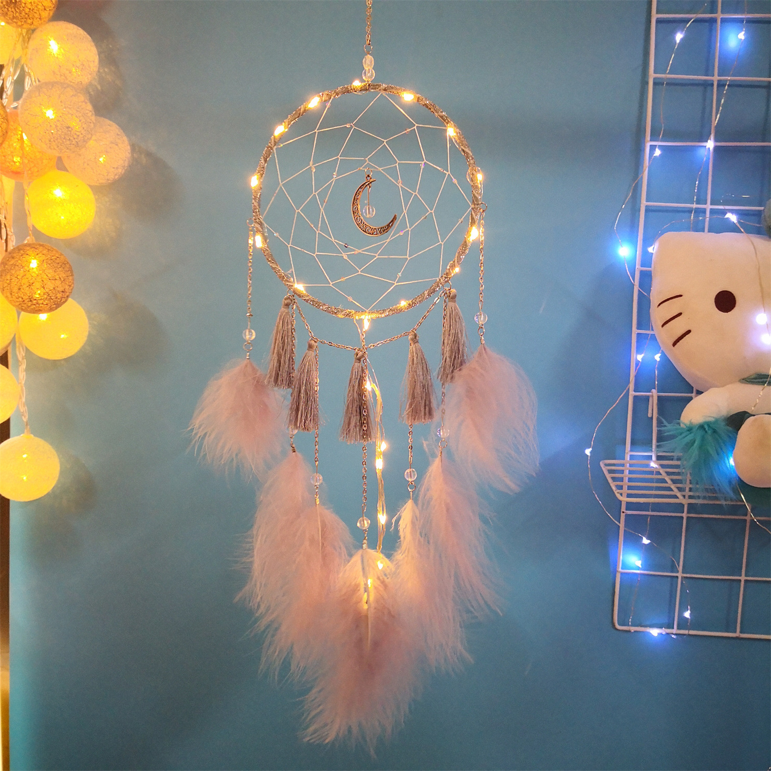 실버 화이트 달-그레이