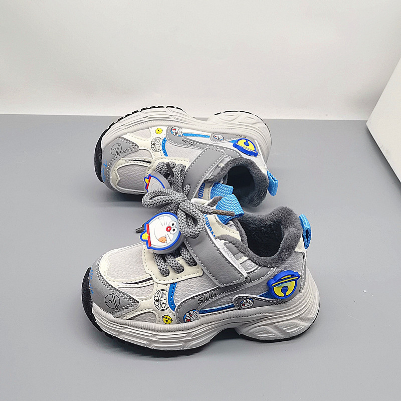 23-27 zapatos de invierno para niños, zapatos de running para niños, zapatos casuales para mujeres, velcro