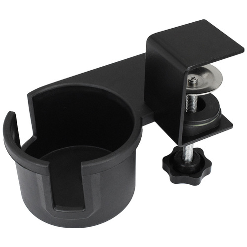 Deskside water cup storage shelf computer desktop office dormitory desk fixed storage cup holder tea cup holder