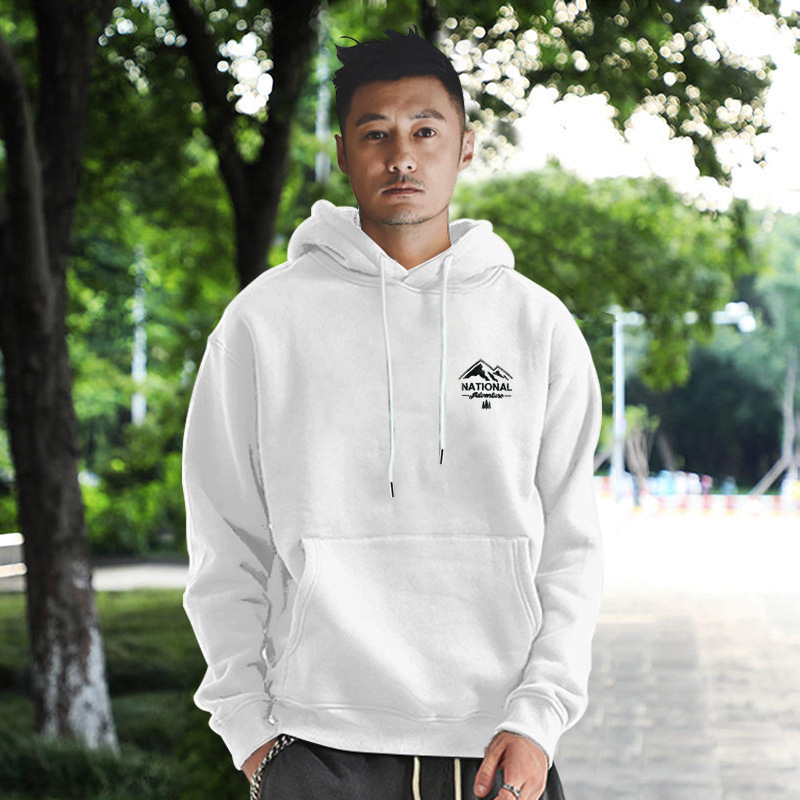 흰색 후드 얇은 1623 [하이 퀄리티] GL