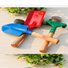 Color gardening three -piece set, shovel rake, gardening flower breeding flower tool iron, convenient, durable garden material