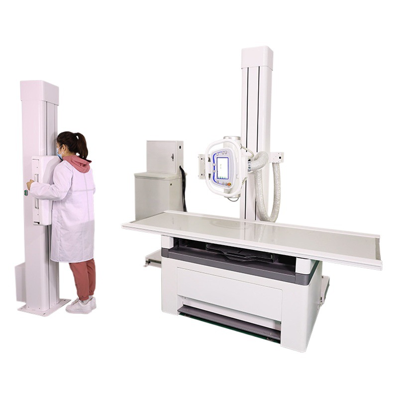 Máquina de radiografía médica capaz de conectar equipos radiológicos para tomar radiografías de cuerpo completo Máquina de imagen médica eléctrica DR