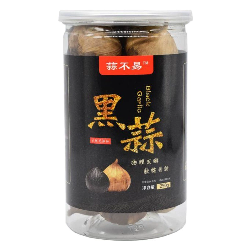 Чеснок непросто с одной головкой черный чеснок 250 г консервированные Специальные закуски Шаньдун ферментированный черный чеснок в наличии оптом