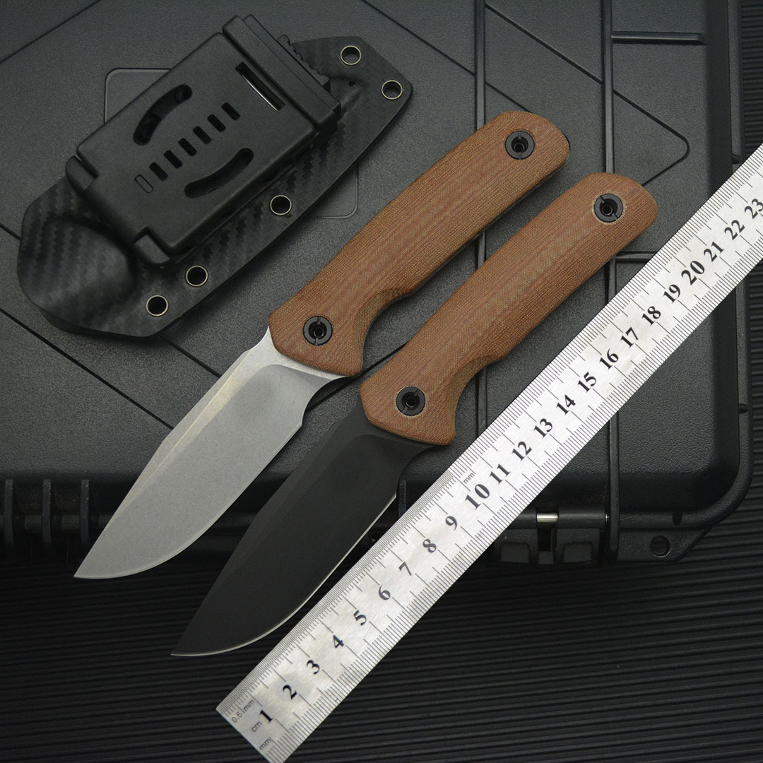 新款ZT004直刀D2钢高硬度锋利小刀户外刀具露营荒野求生刀水果刀