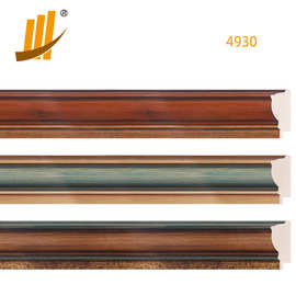 厂家直销高端复古实木画框线条 美式装饰画油画框条挂墙