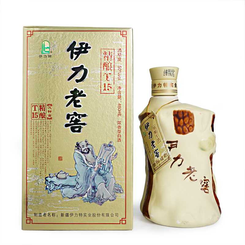 Xinjiang Liquor and Spirits Ili Iraqi forces Old cellar 50 Old tree roots T15 Vases Gift box packaging Liquor and Spirits FCL 6 wholesale