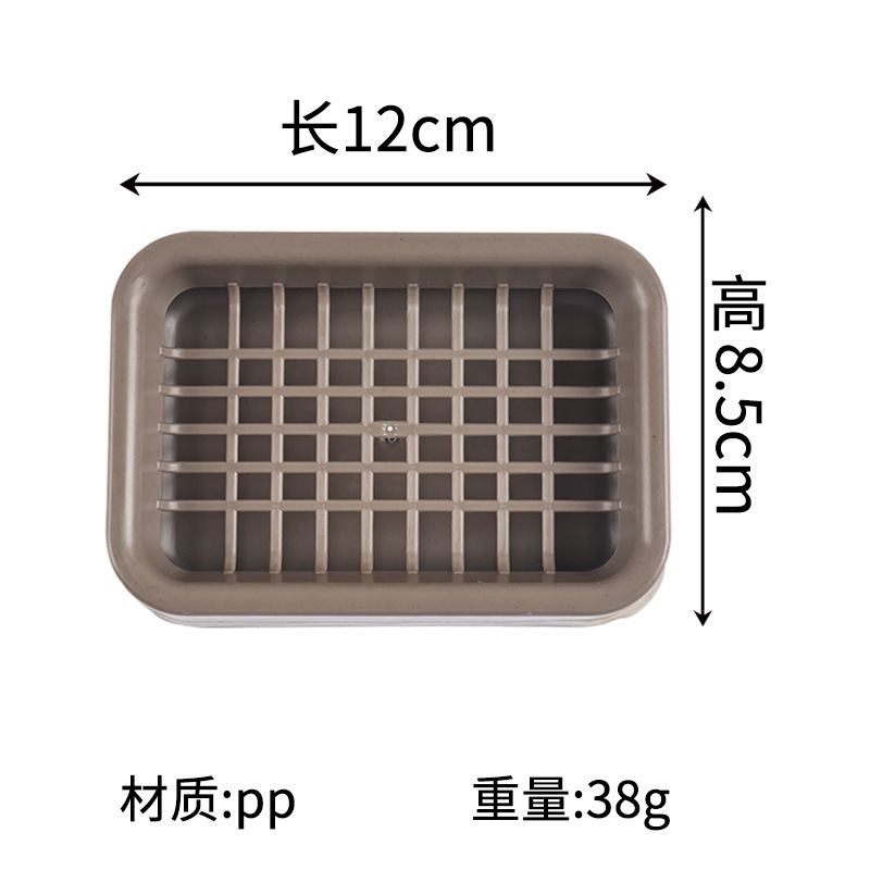 双层沥水肥皂盒创意浴室卫生间洗漱台手工皂架洗脸香皂盒塑料皂托|undefined