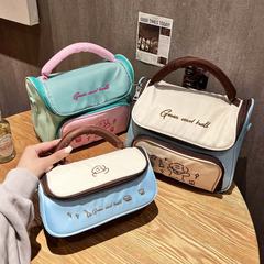 D6H 新しいポータブル化粧品バッグ大容量ポータブルかわいい外出化粧品収納袋