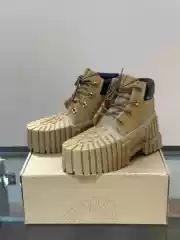 Men's Platform Height Increasing Martin Boots Fashion Novelty Ankle Boots Casual Waterproof Wear-Resistant Timbs大黄靴 Biker Boots