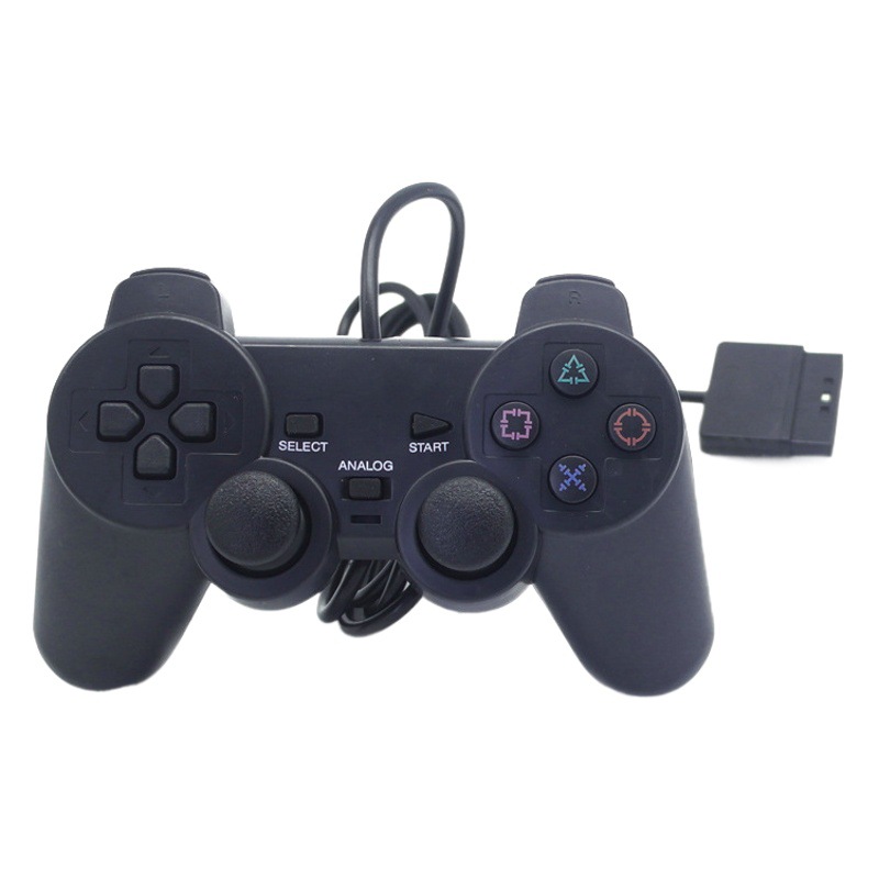Control de Juego con Cable 208 para PS2 y PC con Vibración image 1