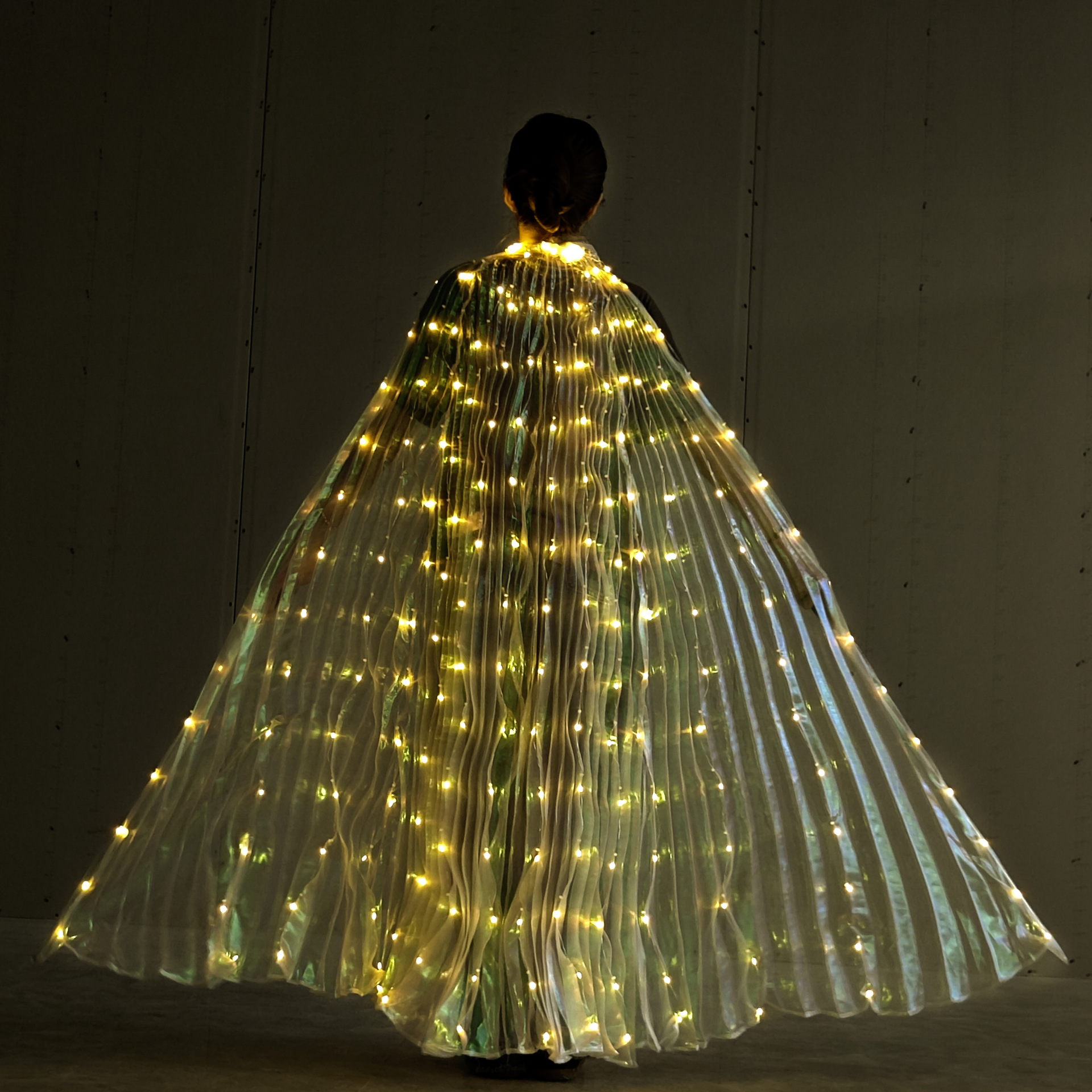 Alas LED Luminosas para Baile — Alas Brillantes para Adultos y Niños, Show y Halloween