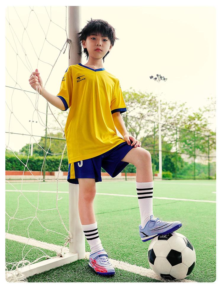 Nuovi ragazzi e ragazze da calcio per bambini, scarpe sportive per l'allenamento degli studenti fuori dalla scuola, erba artificiale, piedini per unghie rotti TF_voghion.com