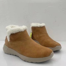 SKQ斯思凯奇冬季加厚雪地靴女鞋运动休闲鞋保暖厚底15501休闲时尚