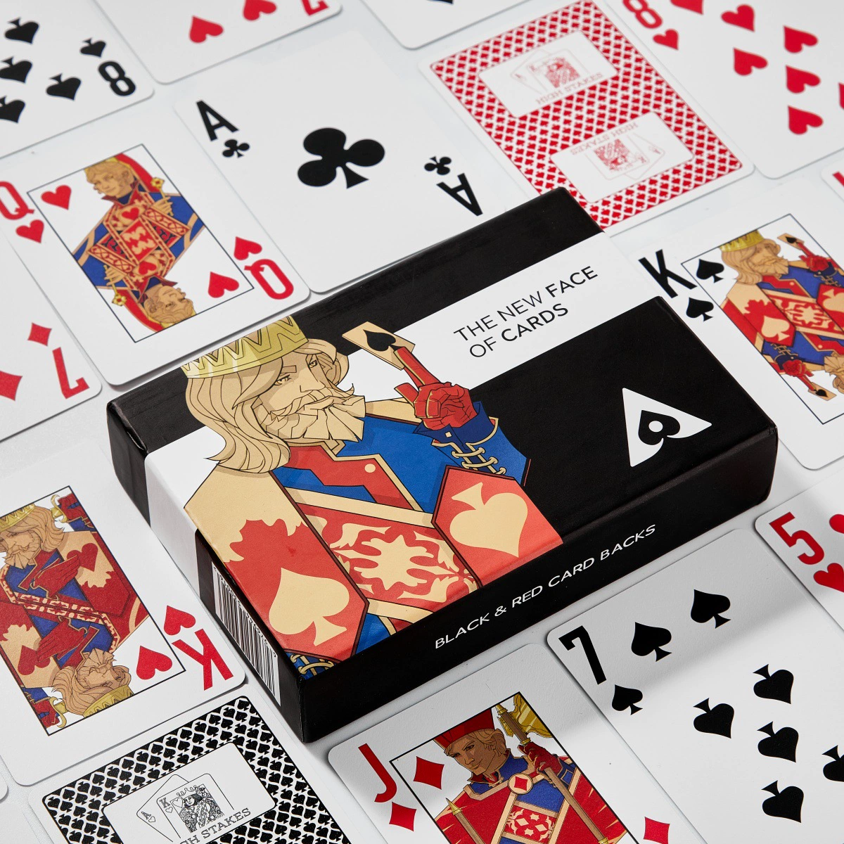 Карты для покера Hustler Texas Hold'em из ПВХ, матовые, утолщенные, широкие, с крупными символами, WSOP, WPT, другие.