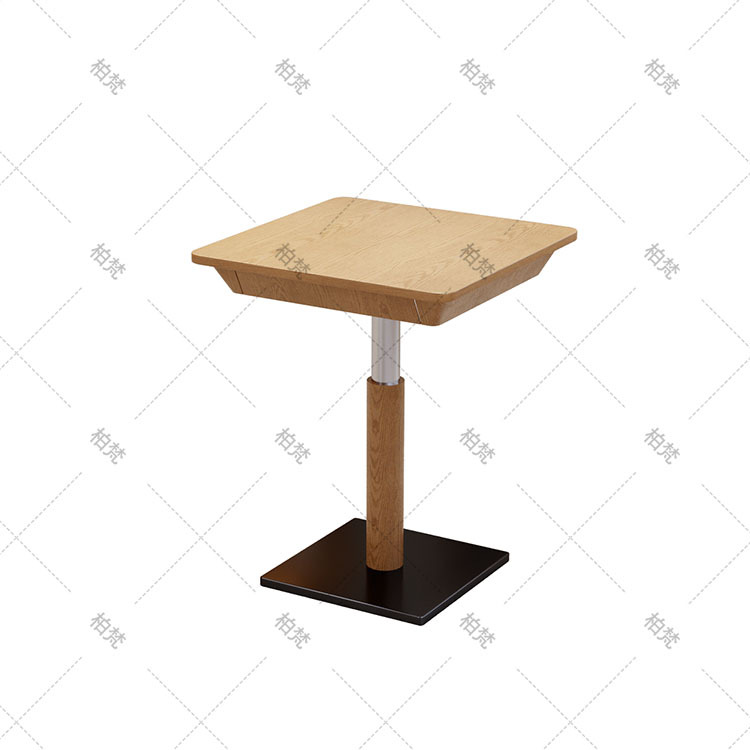 Mesa cuadrada 60 * 60 con cajones